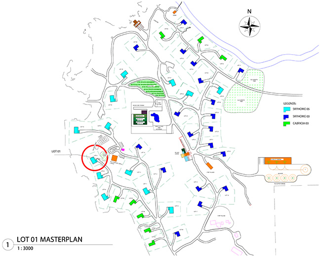 Lot Master Plan